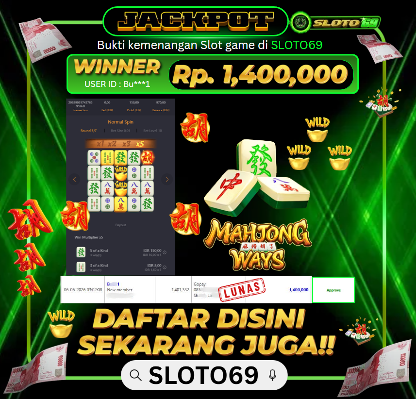Bukti Jackpot Thumbnail