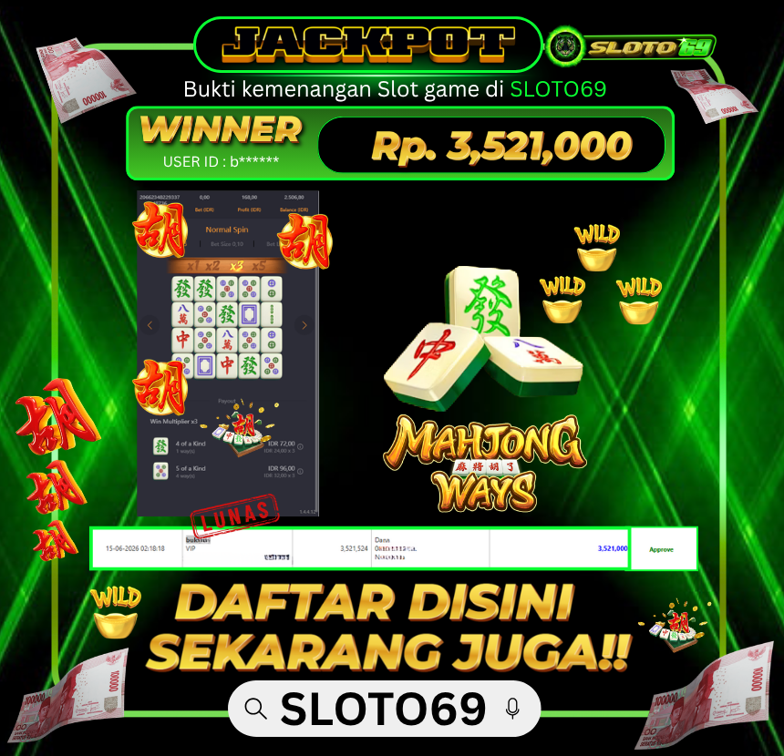 Bukti Jackpot Thumbnail