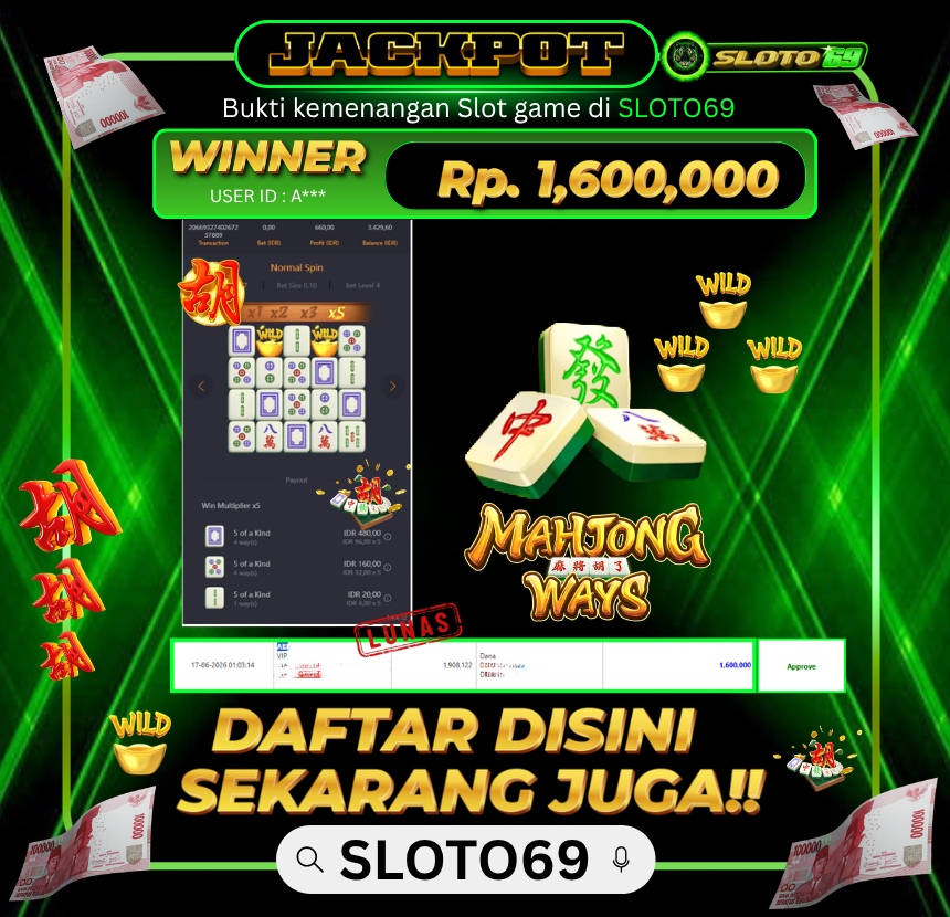 Bukti Jackpot Thumbnail
