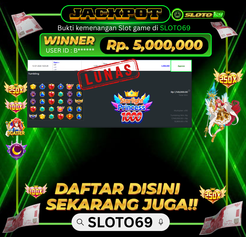Bukti Jackpot Thumbnail