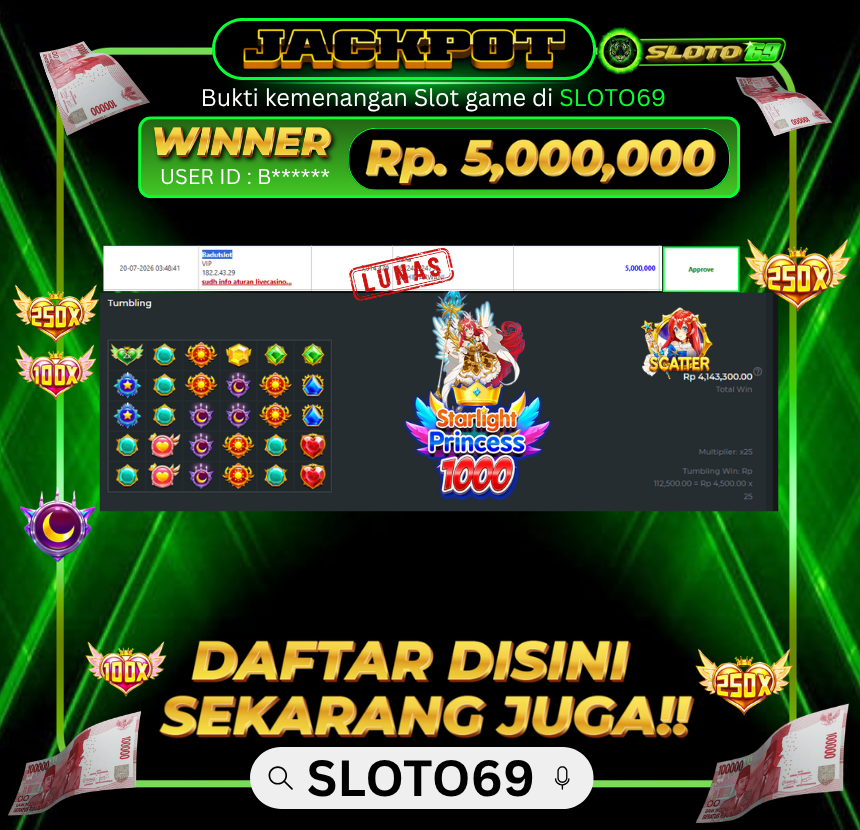 Bukti Jackpot Thumbnail