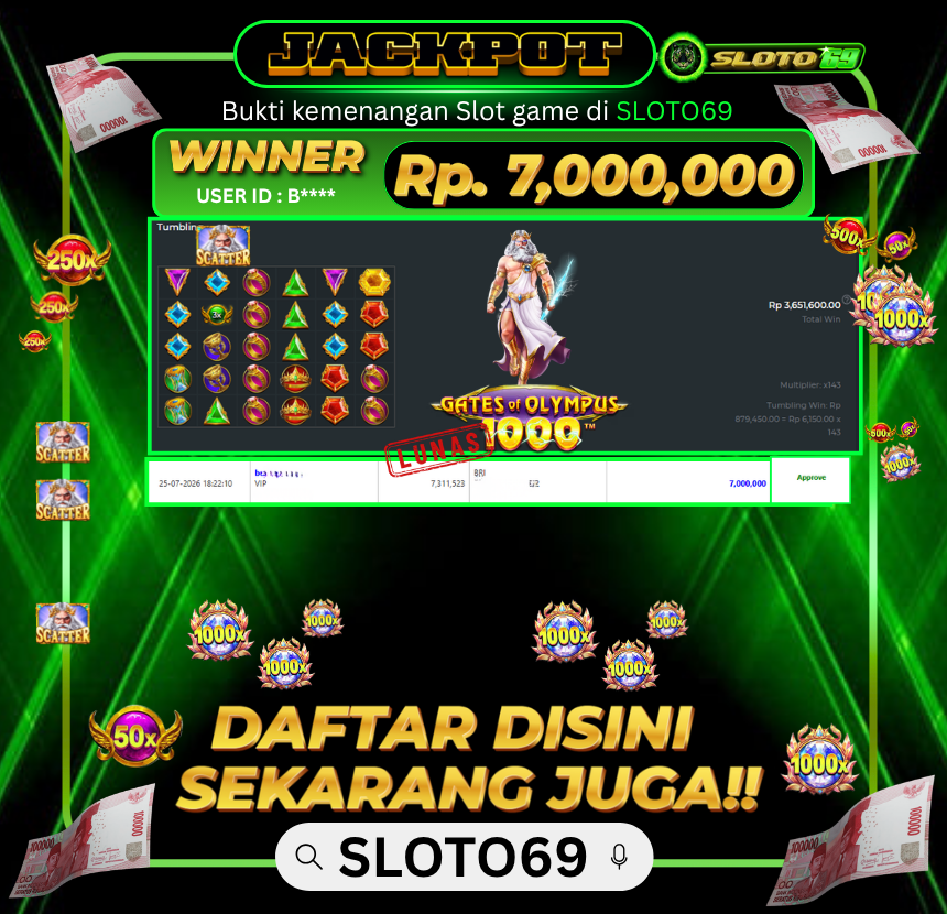 Bukti Jackpot Thumbnail