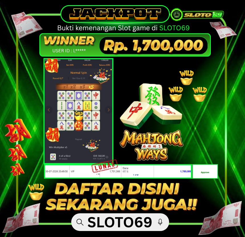 Bukti Jackpot Thumbnail