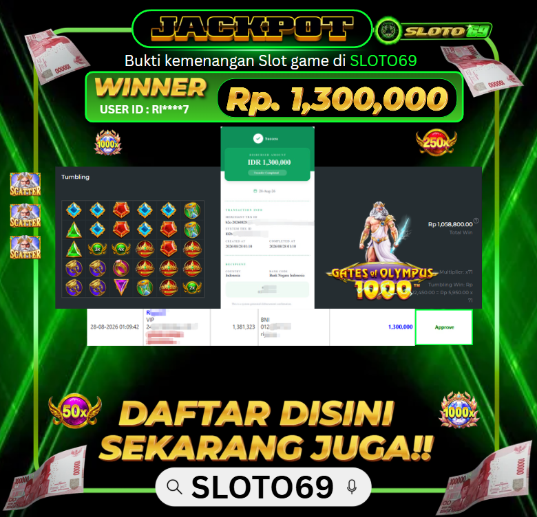 Bukti Jackpot