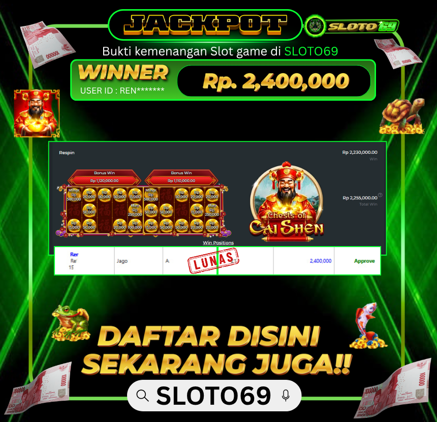 Bukti Jackpot