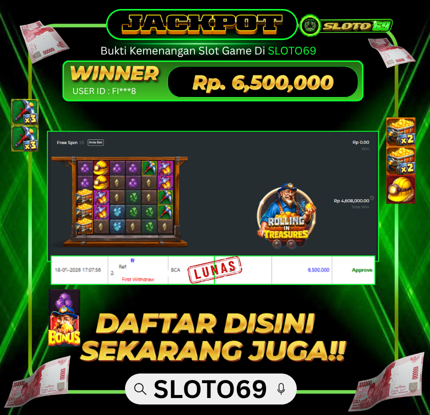 Bukti Jackpot